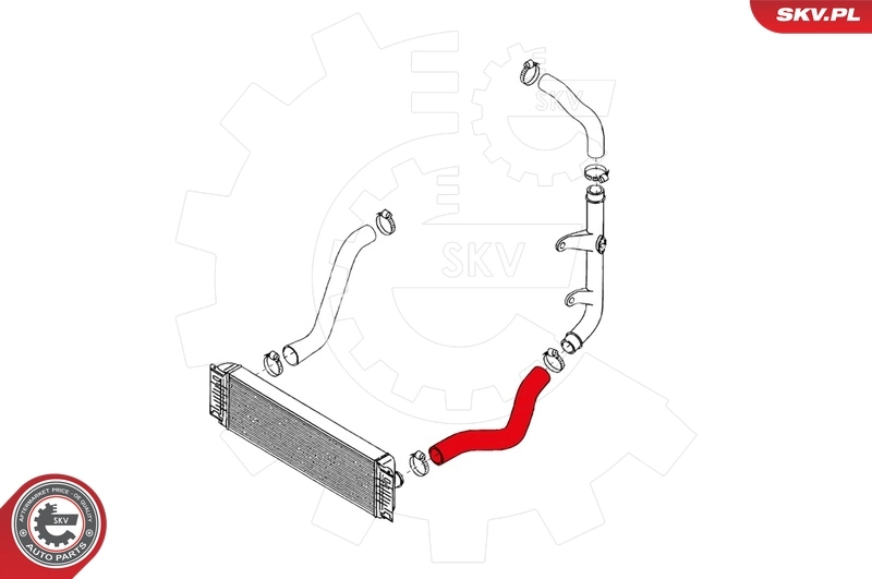 Charge Air Hose 24SKV065