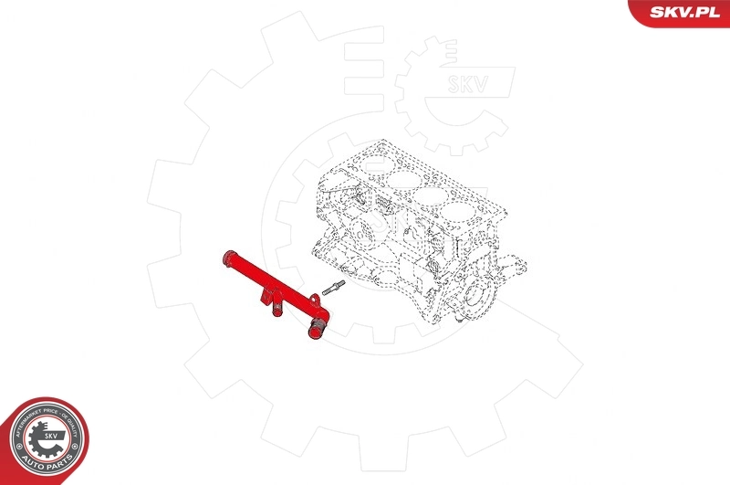 Radiator Hose 43SKV748