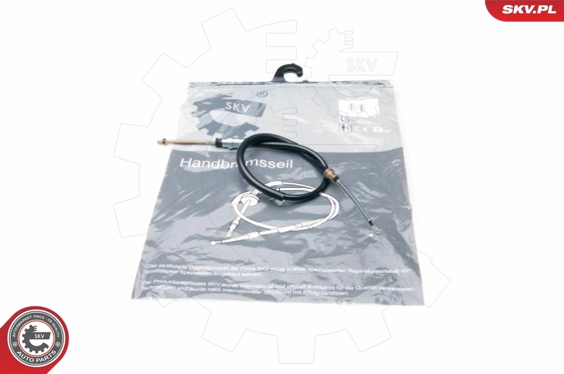 Cable Pull, parking brake 25SKV273