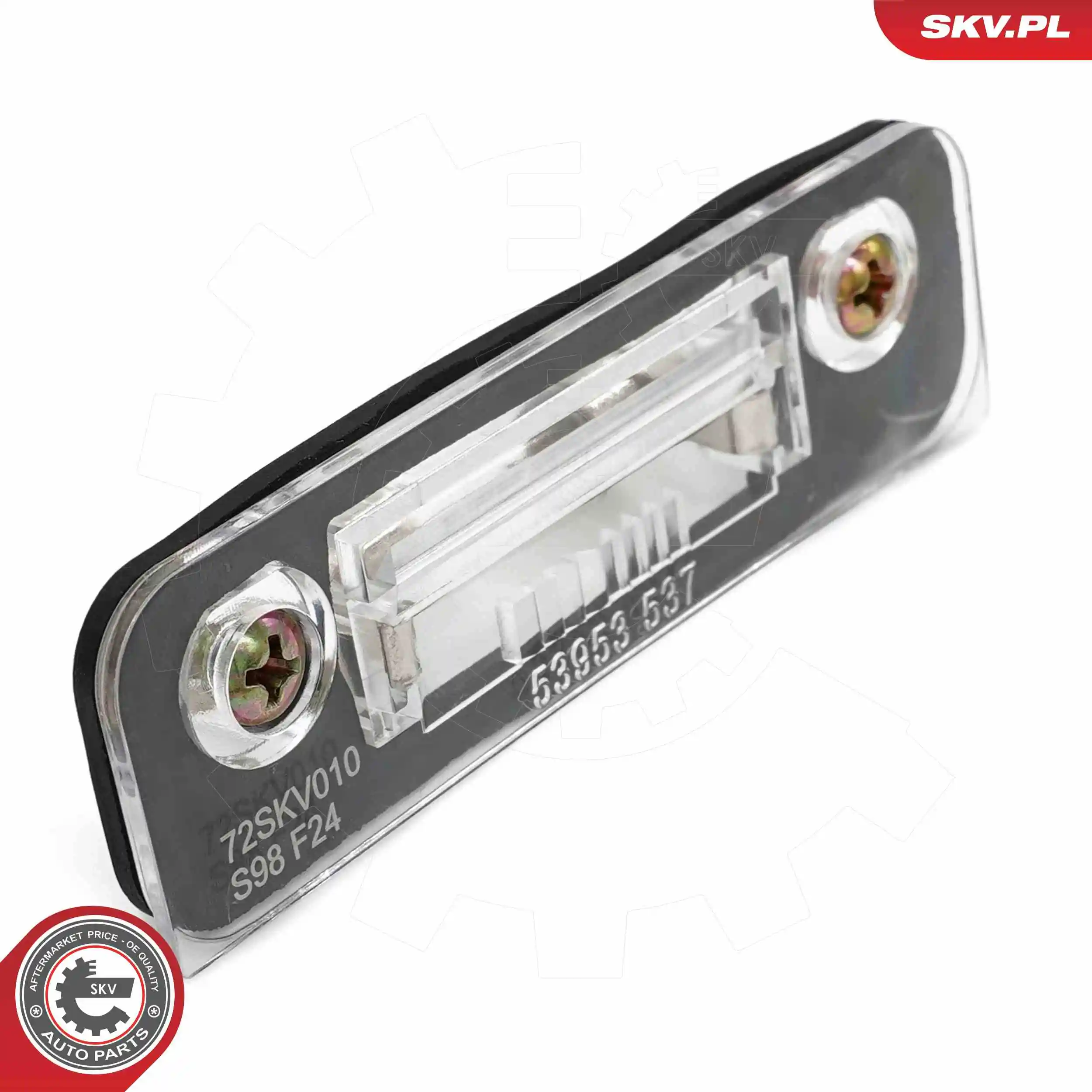 Licence Plate Light 72SKV010