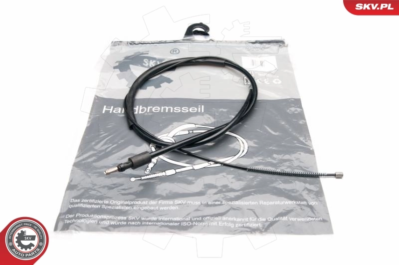 Cable Pull, parking brake 25SKV076