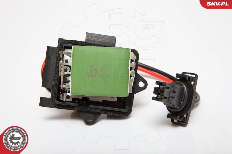 Resistor, interior blower 95SKV066