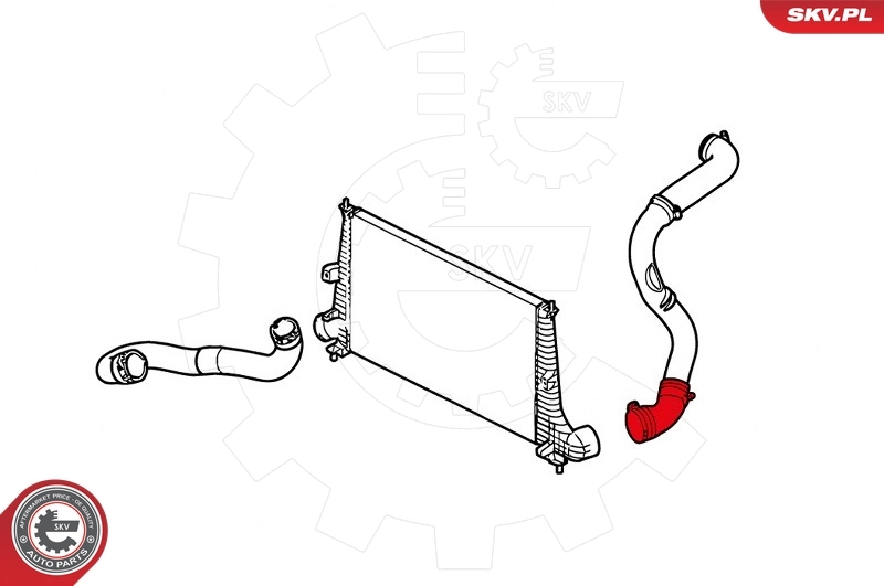 ESEN SKV 24SKV813 Charge Air Hose