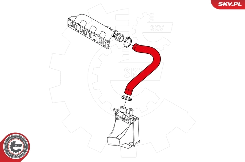 Charge Air Hose 24SKV221