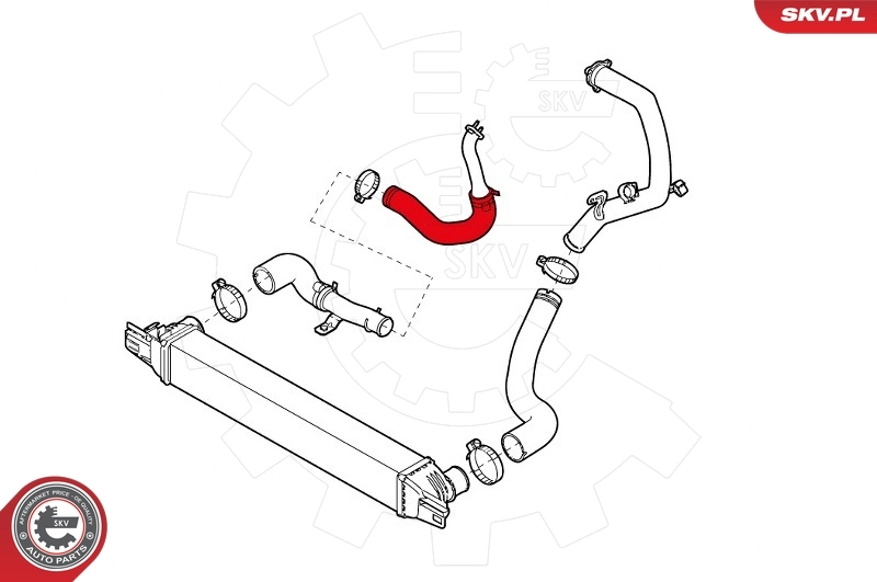 Charge Air Hose 24SKV660