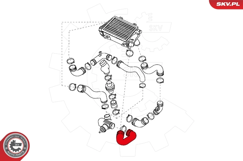 Charge Air Hose 24SKV093