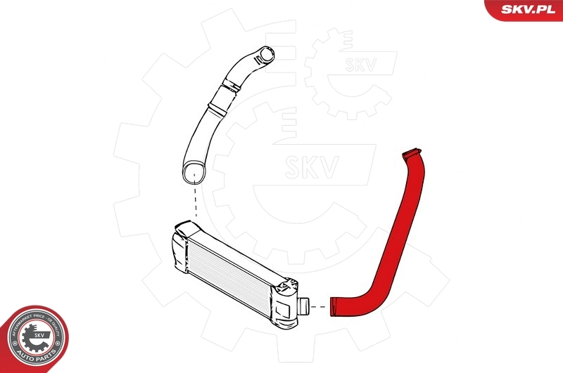 Charge Air Hose 24SKV905