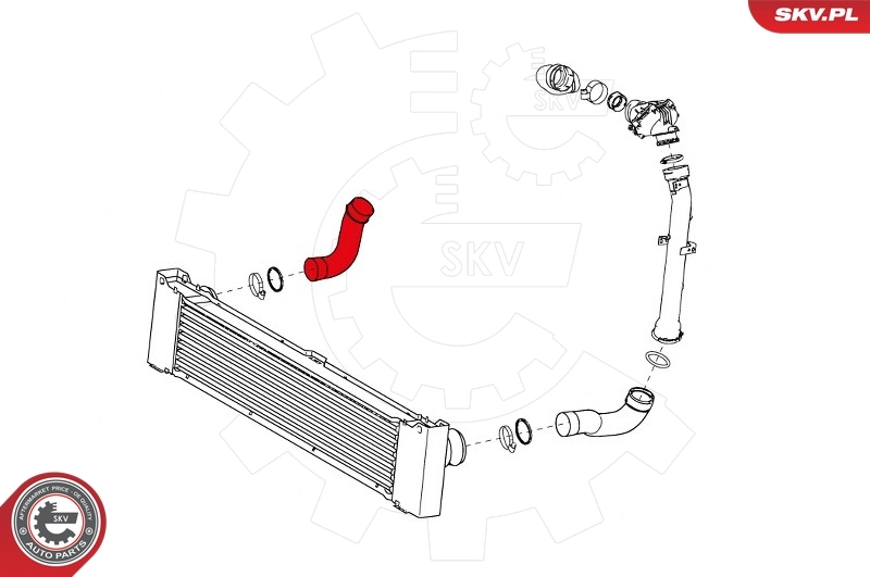 Charge Air Hose 24SKV603