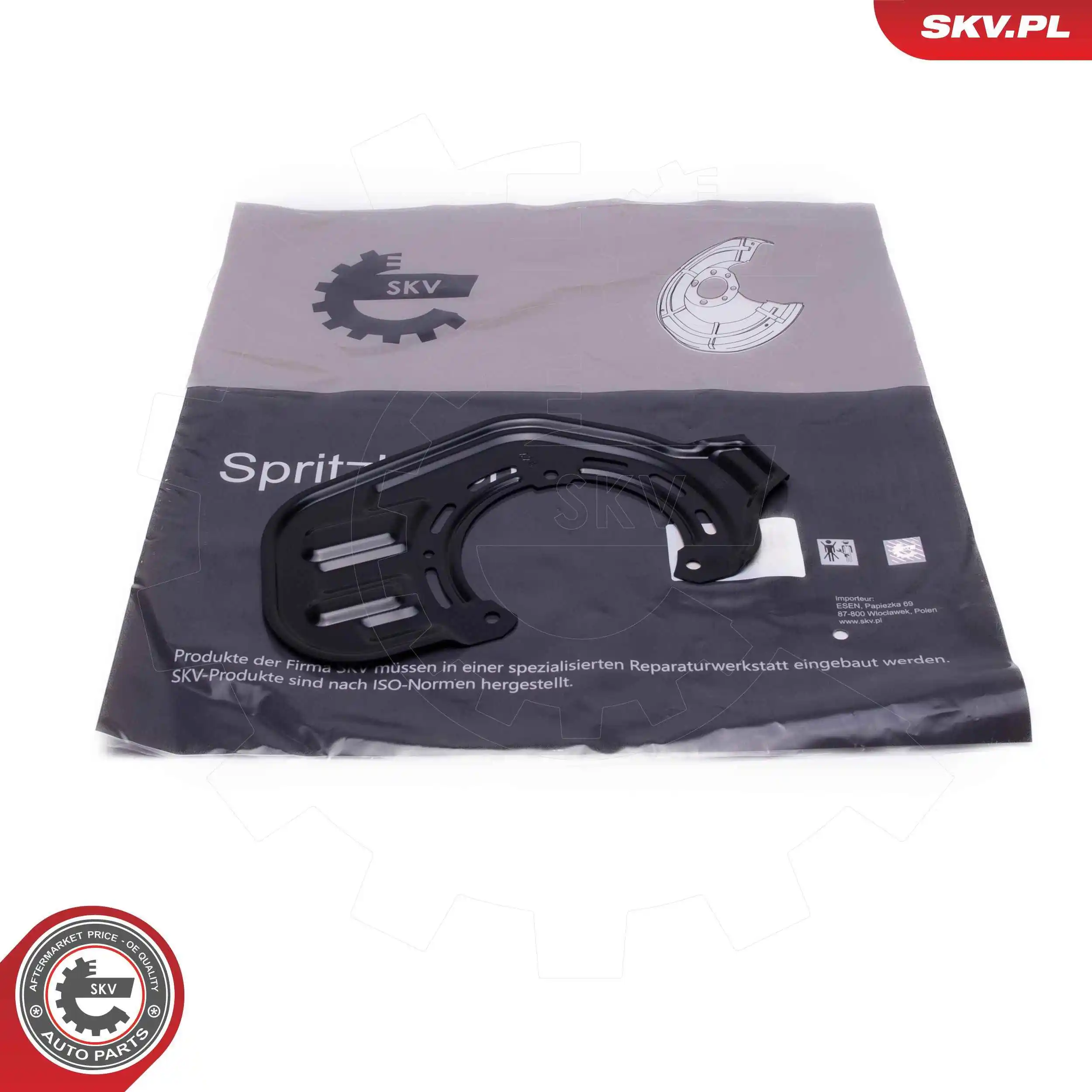 Splash Guard, brake disc 57SKV209