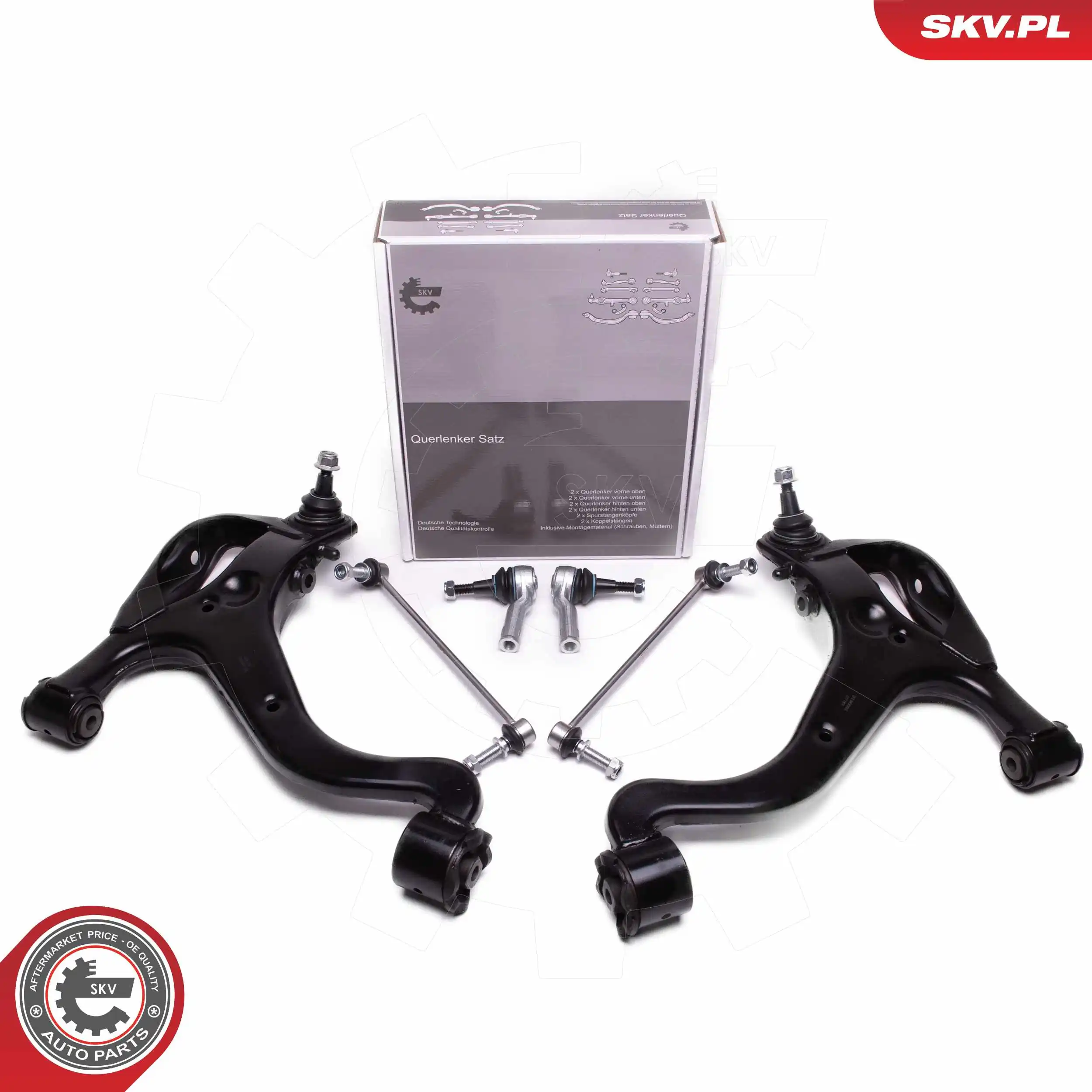 Control/Trailing Arm Kit, wheel suspension 04SKV850