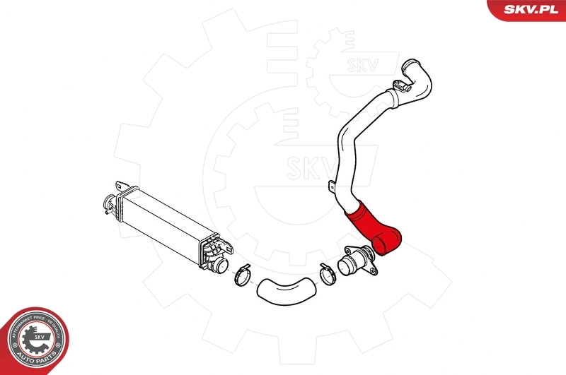 Charge Air Hose 24SKV887
