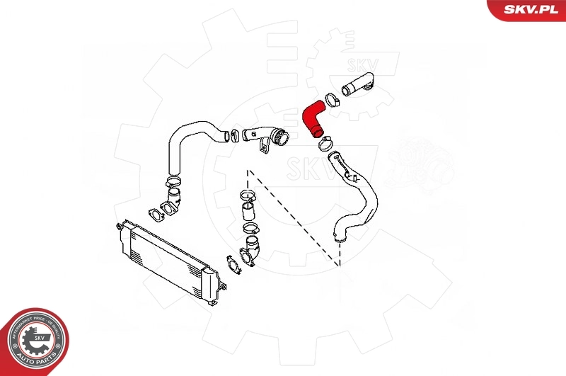 Charge Air Hose 24SKV798