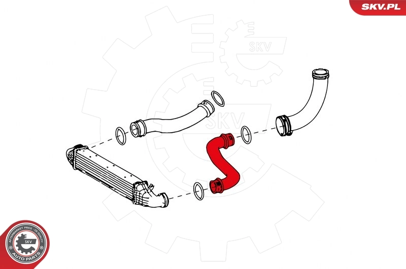 과급 공기 호스 24SKV636