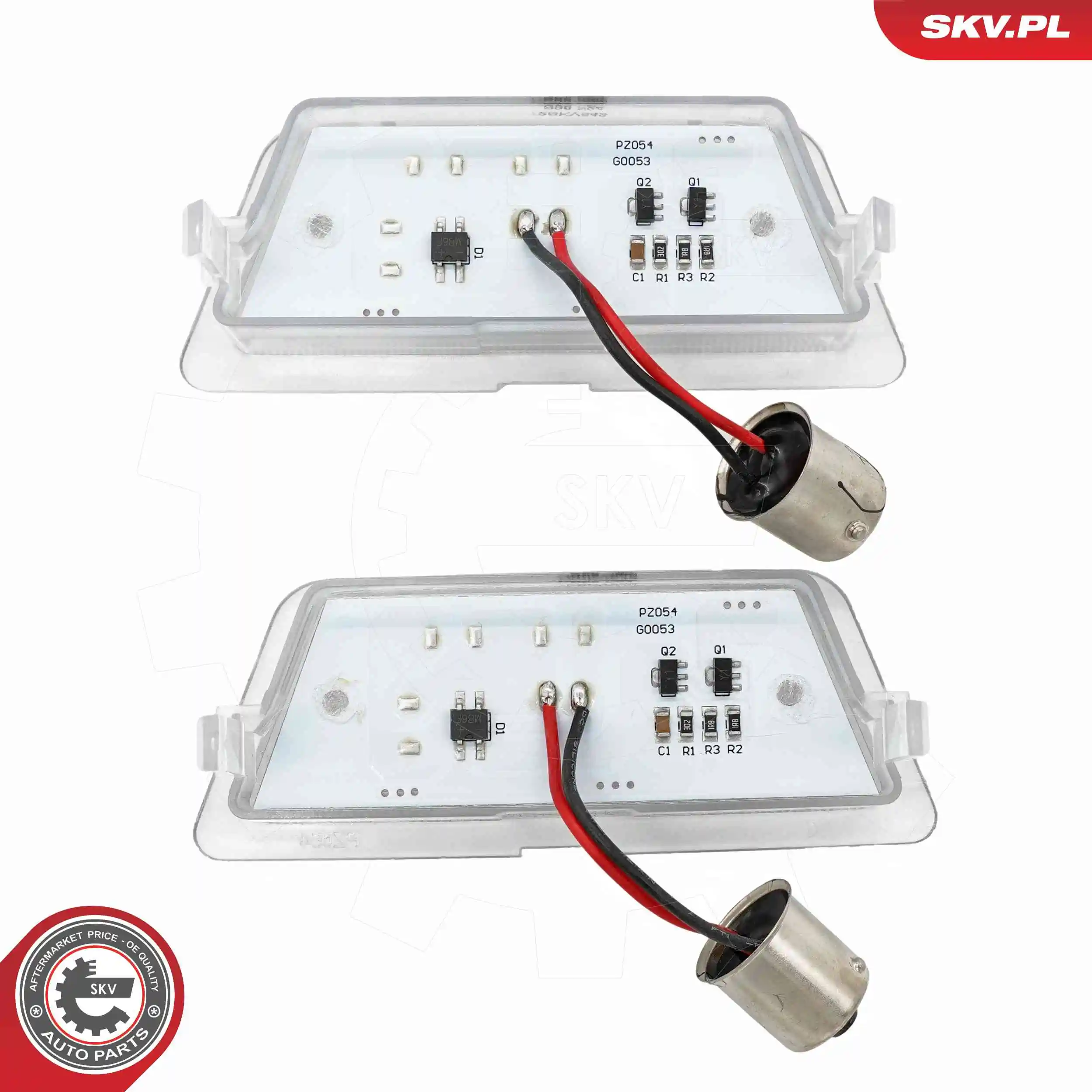 Licence Plate Light 72SKV543