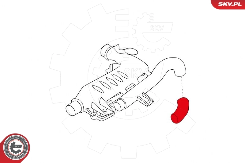 Charge Air Hose 24SKV875