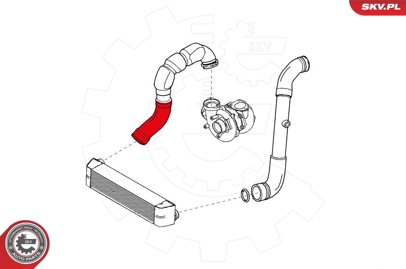 Charge Air Hose 24SKV711