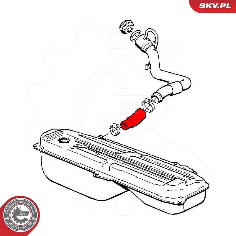 ESEN SKV 96SKV084 Fuel Line