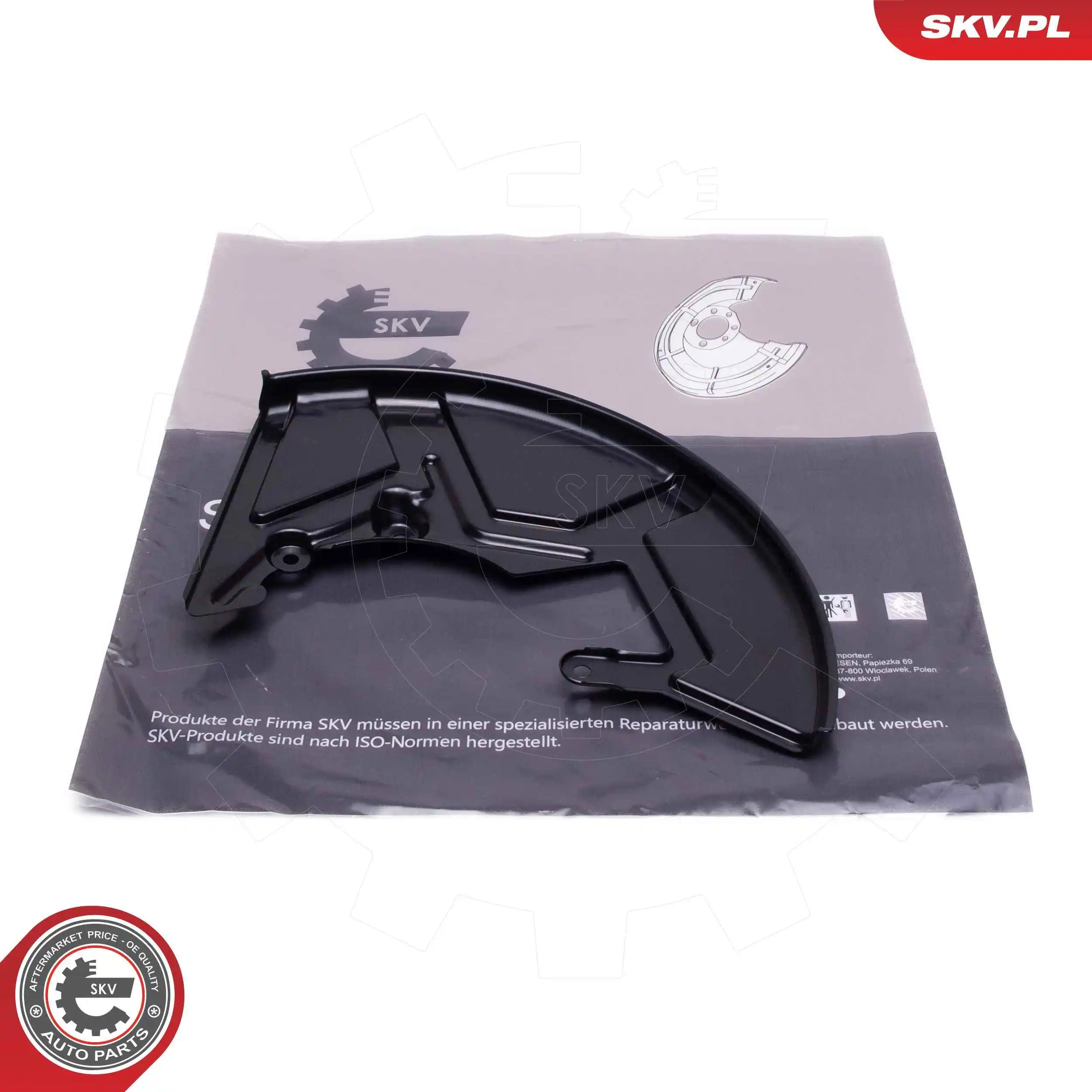 Splash Guard, brake disc 57SKV272