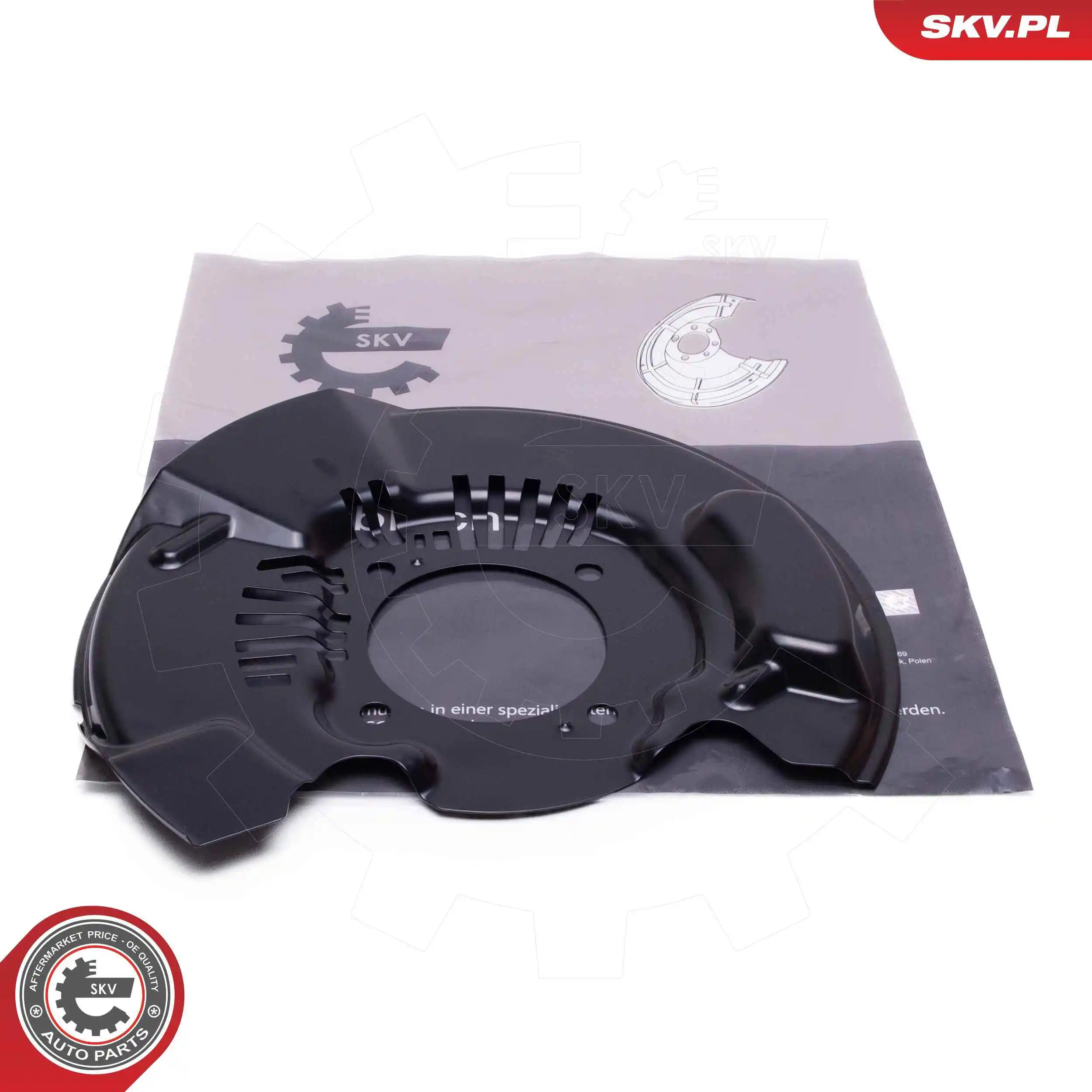 Splash Guard, brake disc 57SKV227