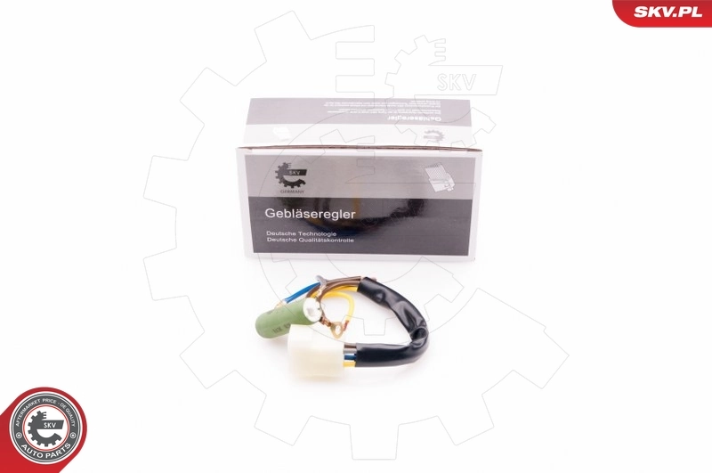 Resistor, interior blower 94SKV037