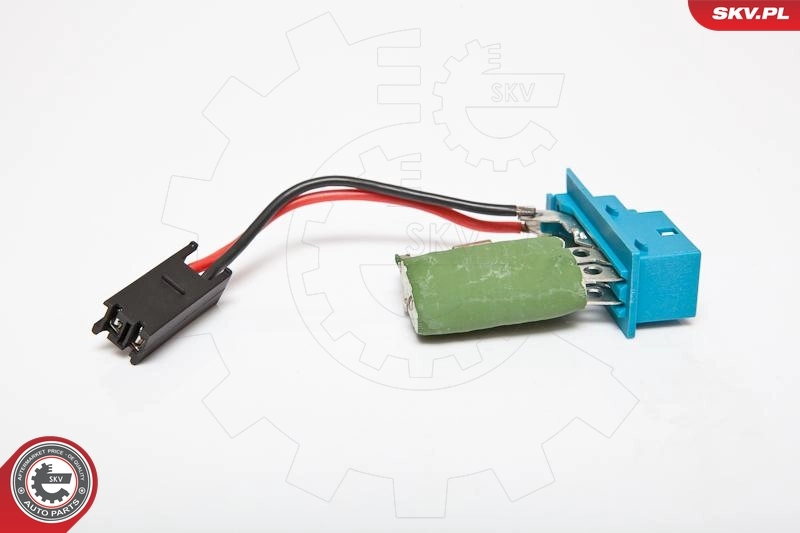 Resistor, interior blower 95SKV059