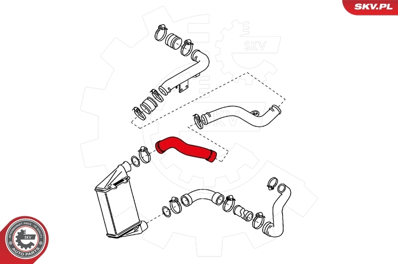 Charge Air Hose 24SKV215