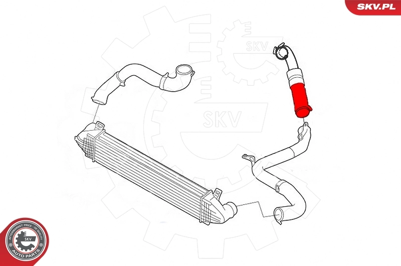 Charge Air Hose 24SKV599