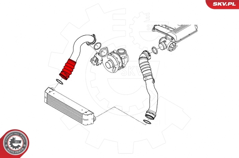 Charge Air Hose 24SKV542