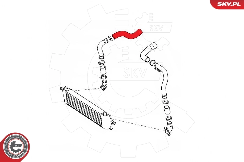 Charge Air Hose 24SKV845