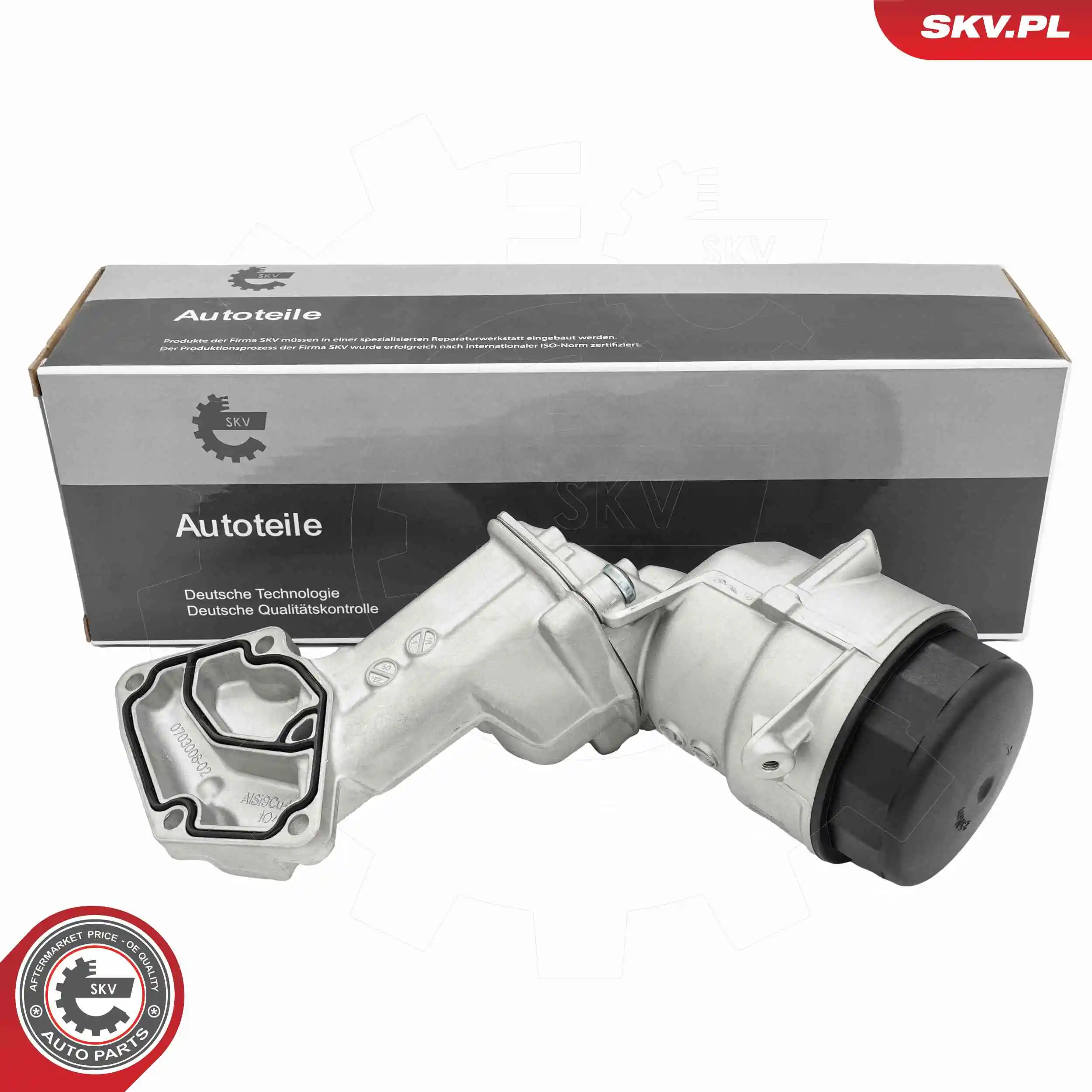 Housing, oil filter 31SKV446