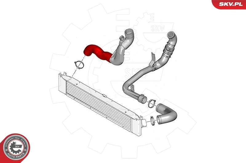Charge Air Hose 24SKV558