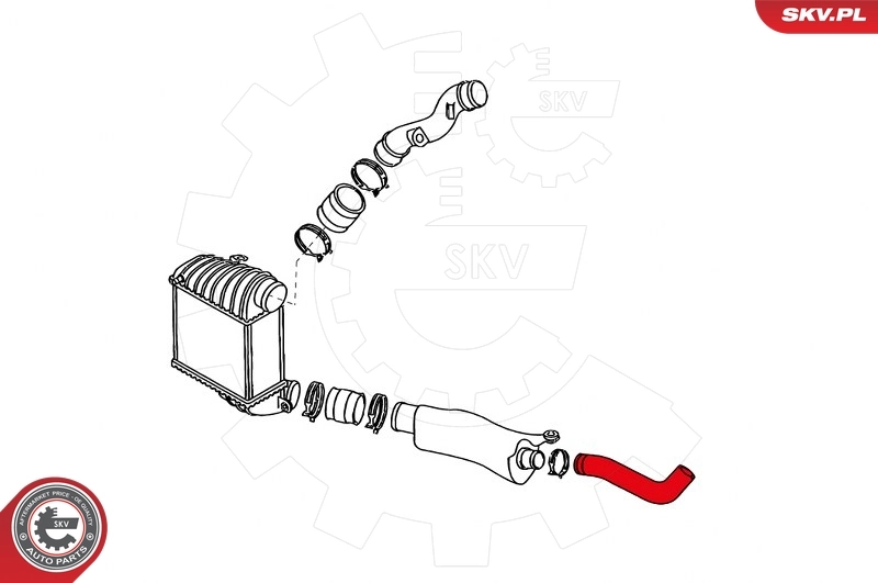 Charge Air Hose 24SKV732