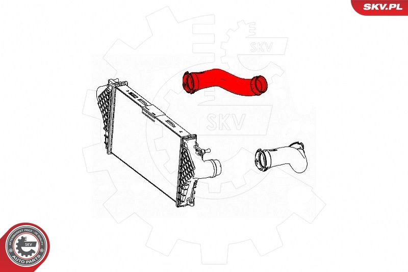 Charge Air Hose 43SKV321