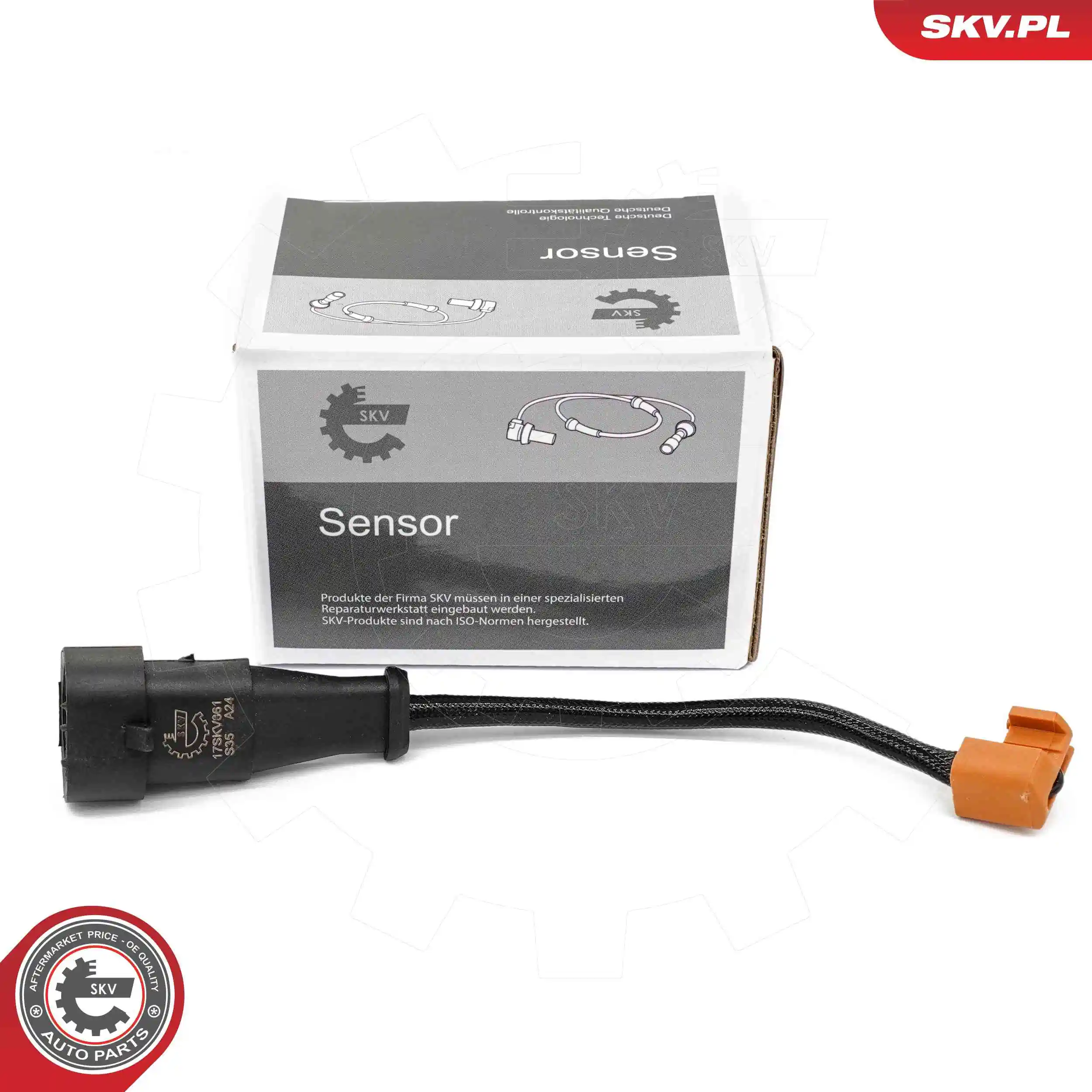 Warning Contact, brake pad wear 17SKV861