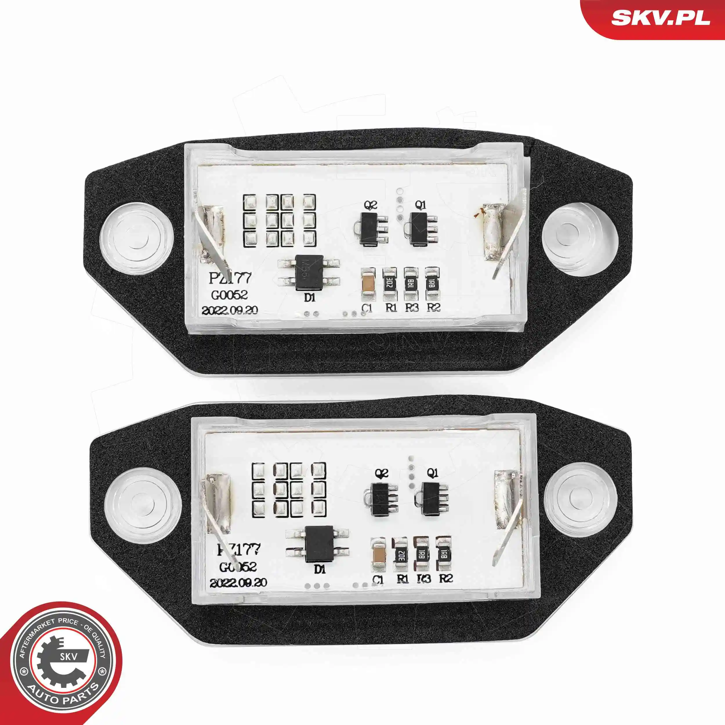 Licence Plate Light 72SKV536