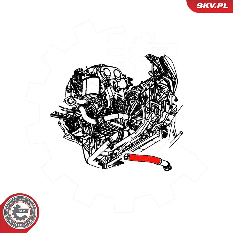 Charge Air Hose 54SKV075