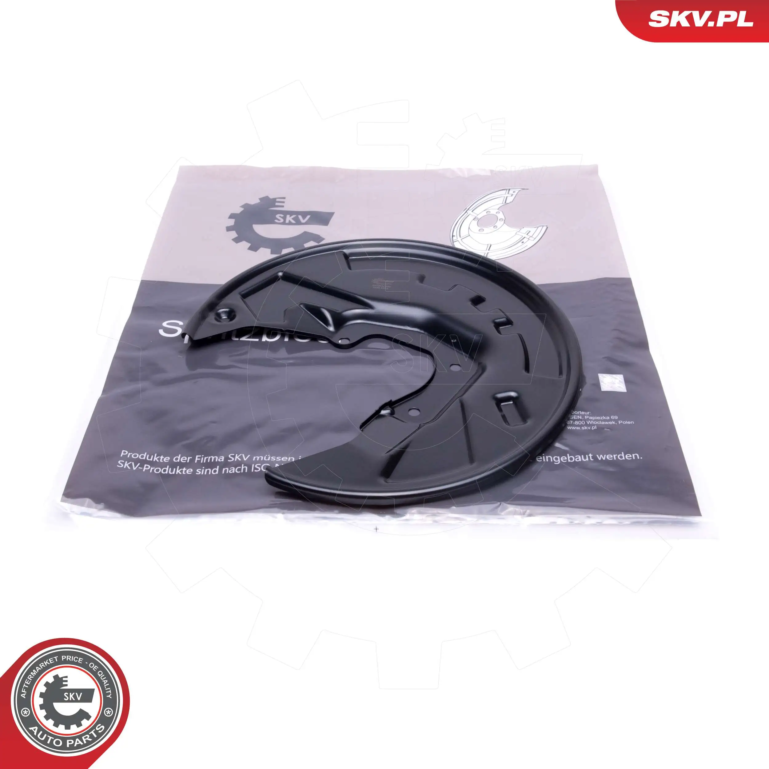 Splash Guard, brake disc 57SKV702