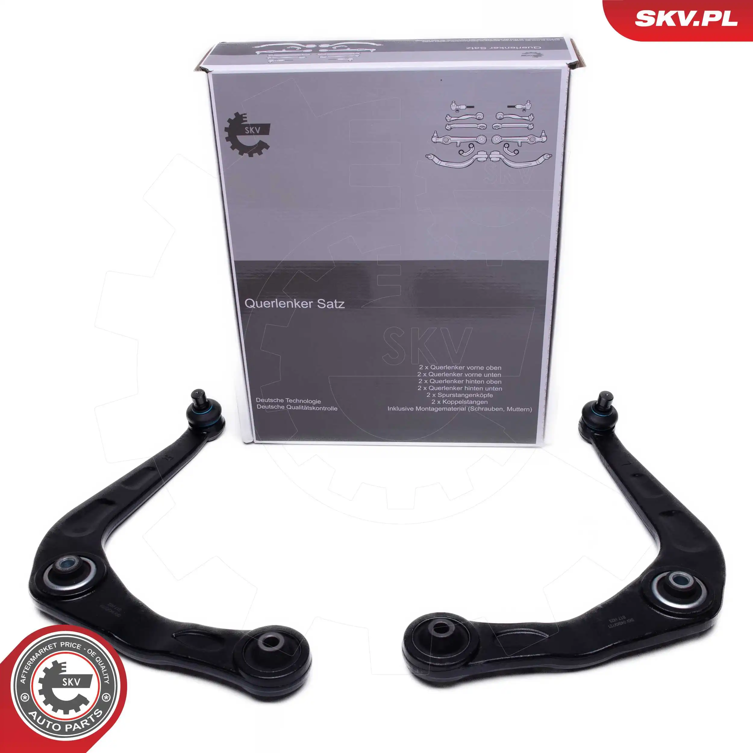 Control/Trailing Arm Kit, wheel suspension 04SKV950