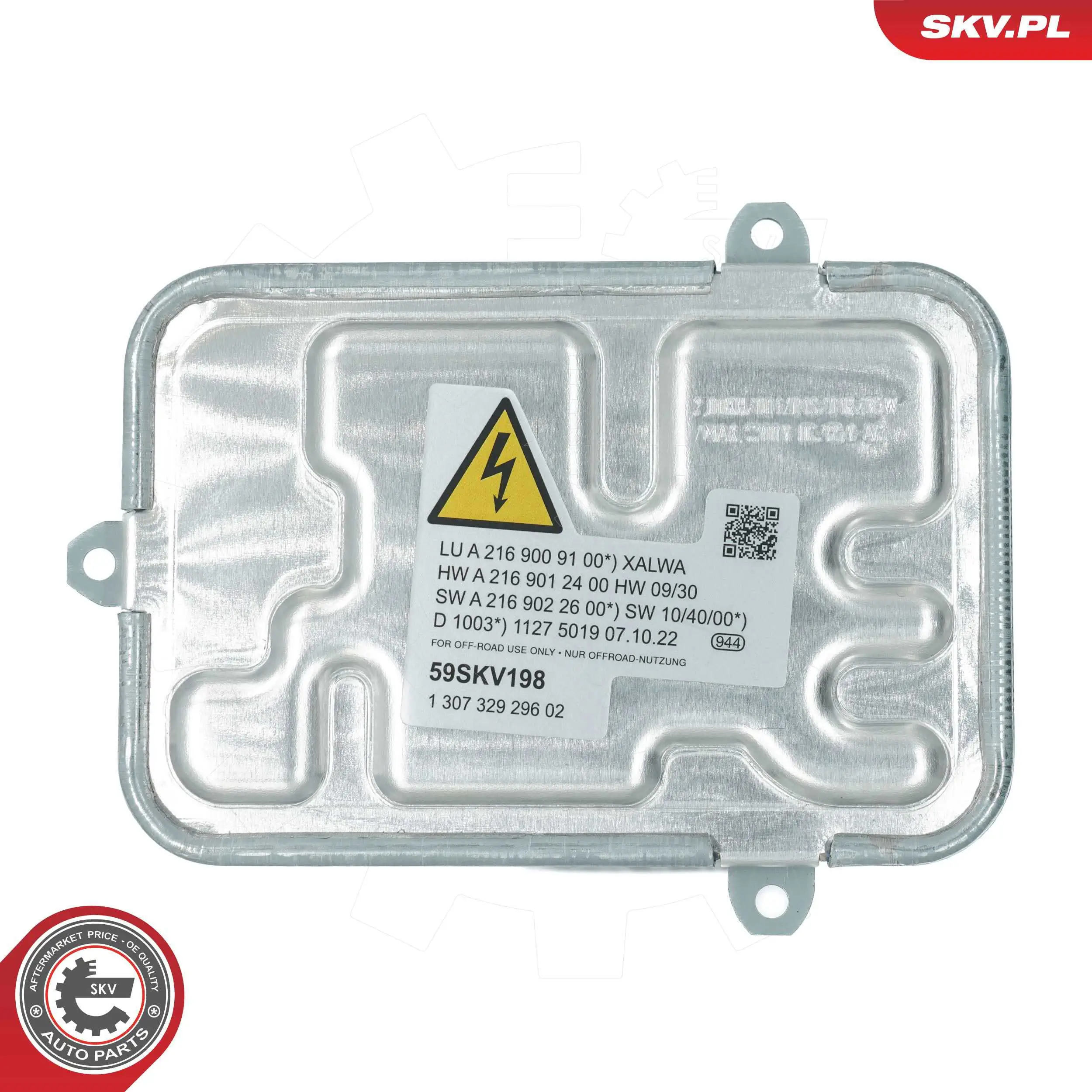 Control Unit, lights 59SKV198