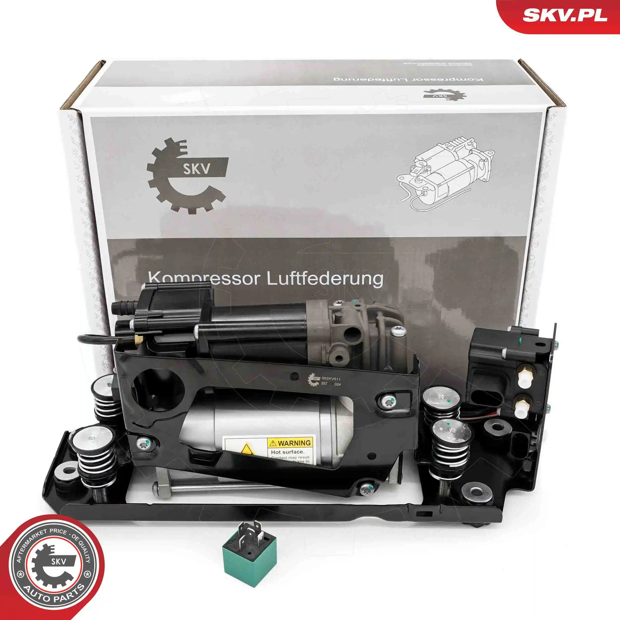 Compressor, compressed-air system 58SKV511