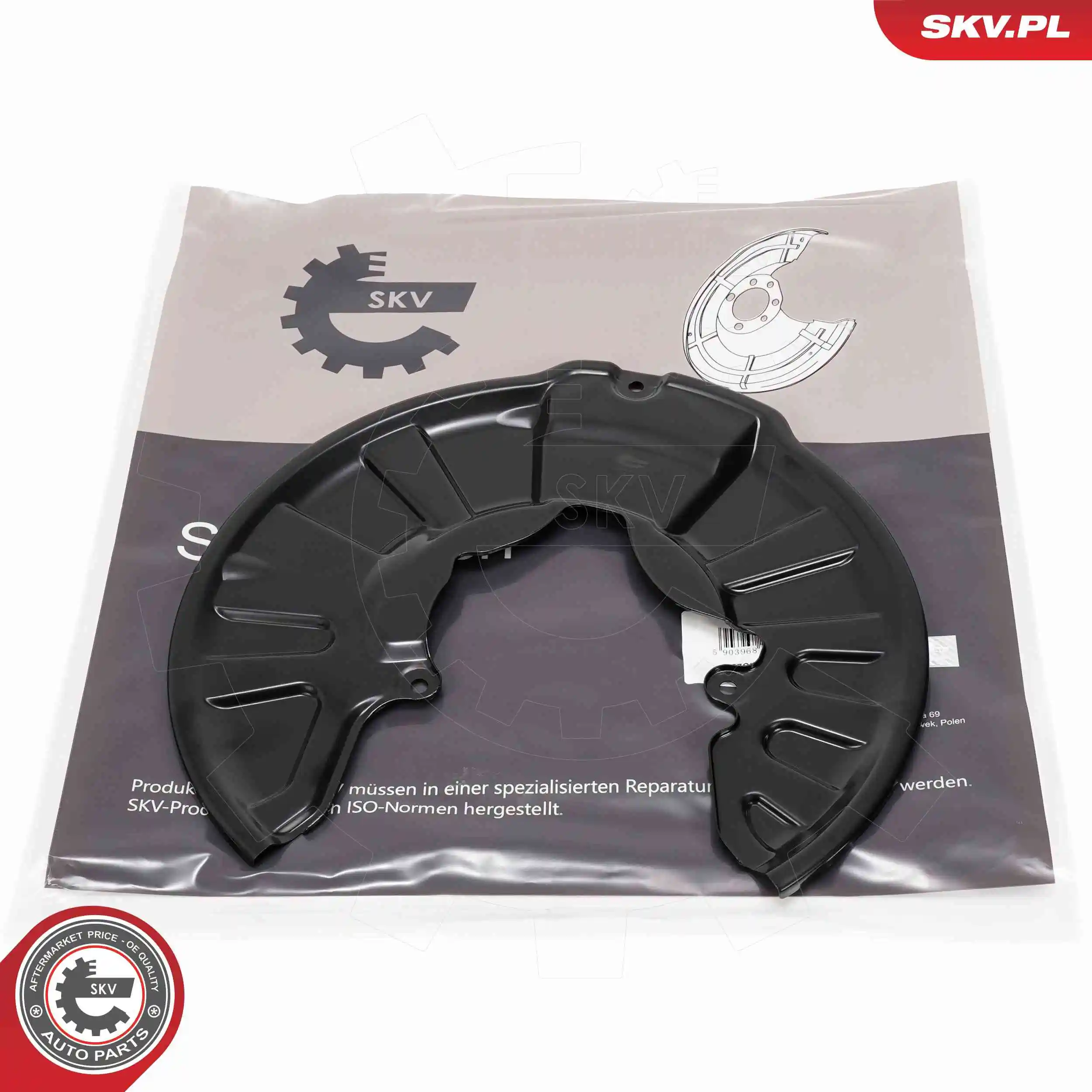 Splash Guard, brake disc 57SKV266