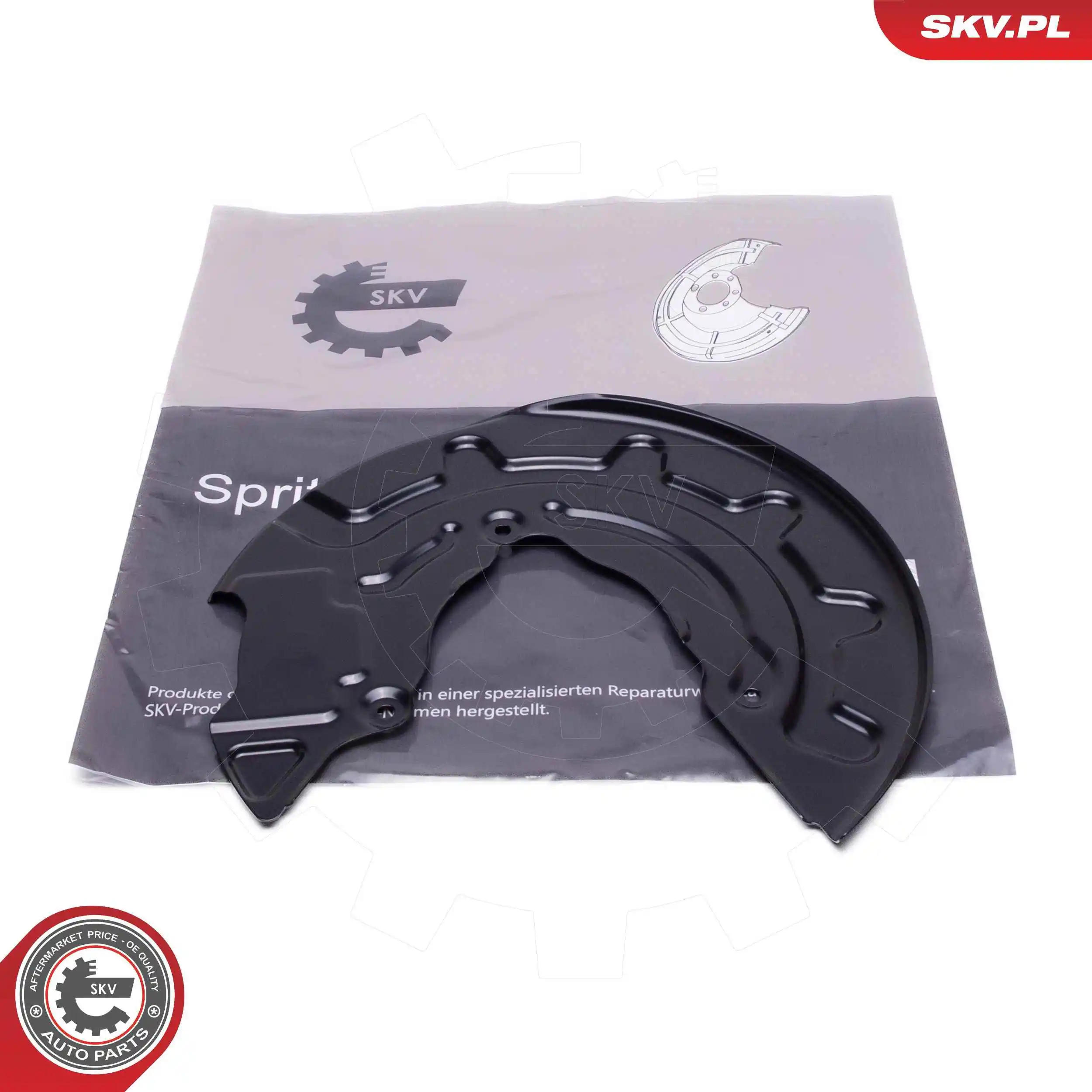 Splash Guard, brake disc 57SKV235