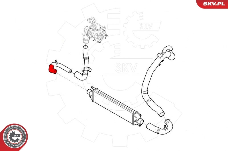 Charge Air Hose 24SKV582