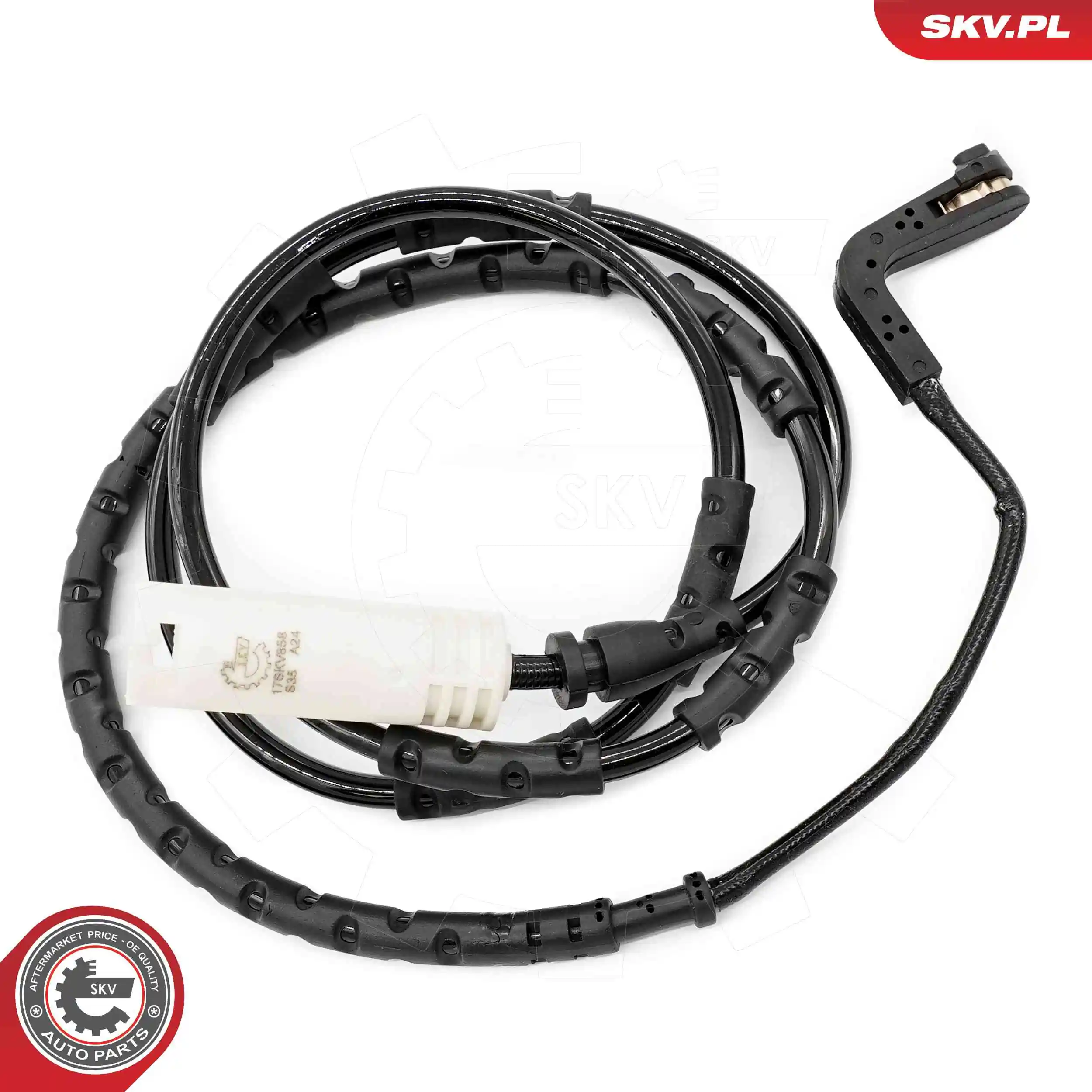 Warning Contact, brake pad wear 17SKV858