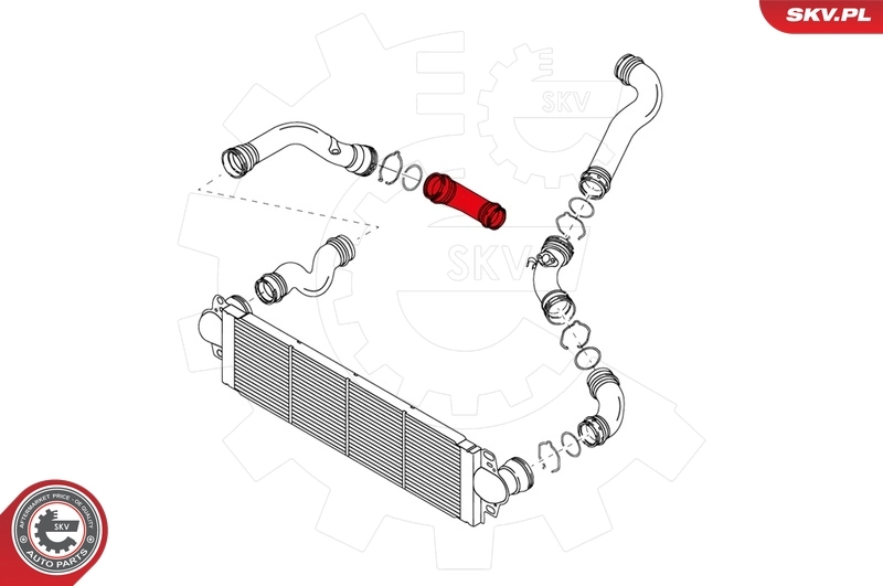Charge Air Hose 24SKV096