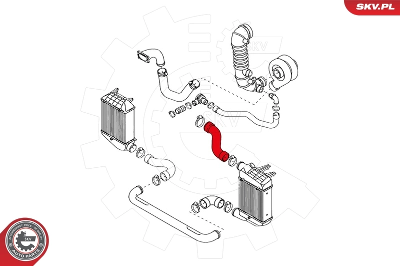 Charge Air Hose 24SKV118