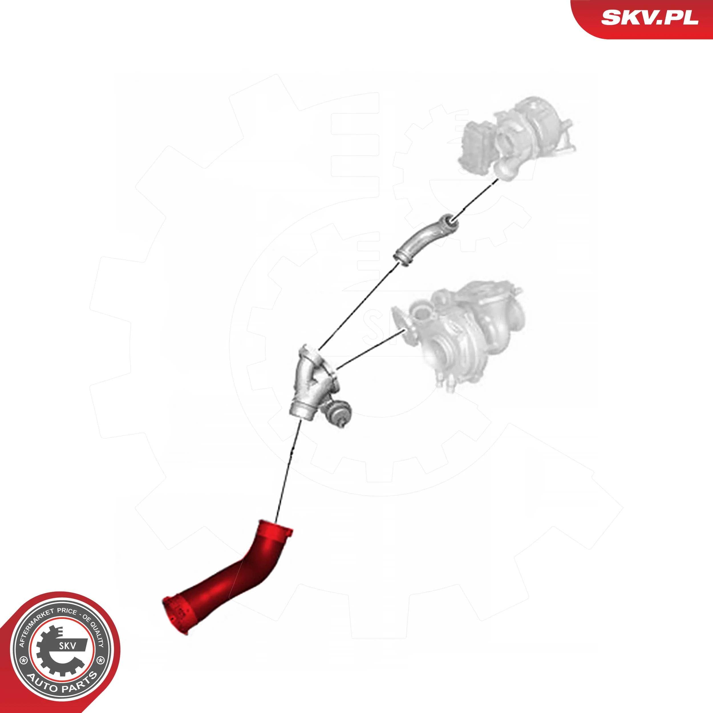 Charge Air Hose 54SKV258