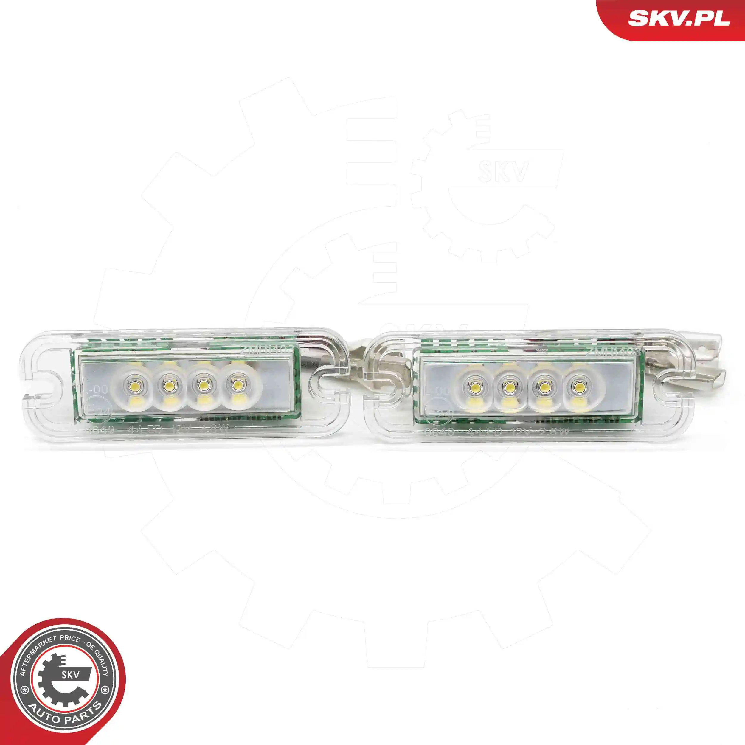 Licence Plate Light 72SKV523