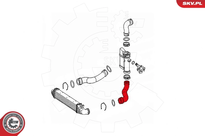 Charge Air Hose 24SKV714