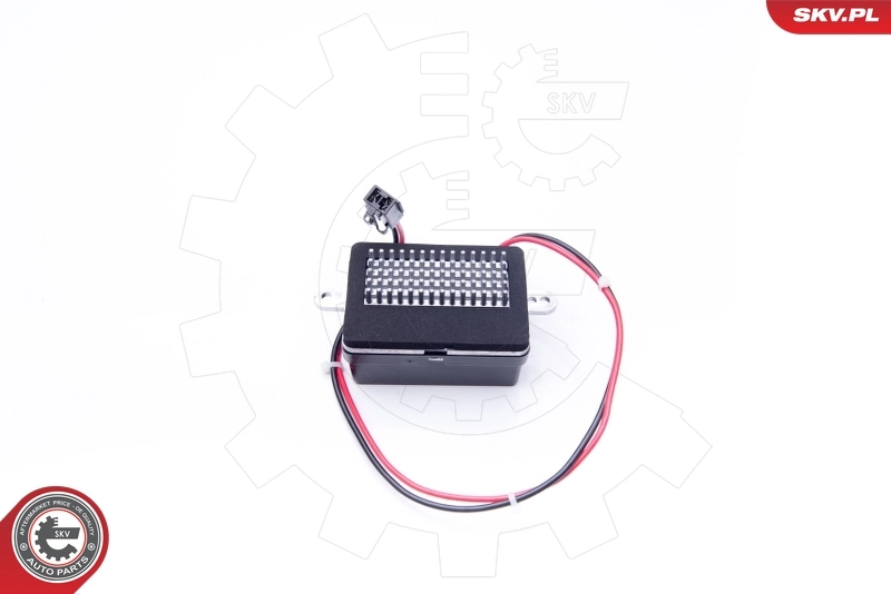 Resistor, interior blower 95SKV077